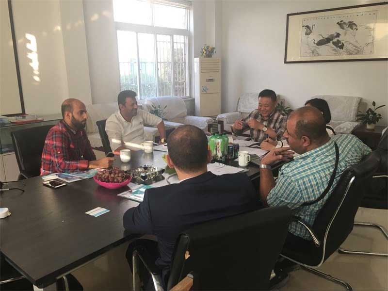 Visita al cliente de fábrica el 30 de octubre de 2017.