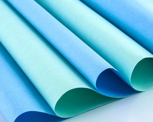 Principio de fabricación y papel crepé médico